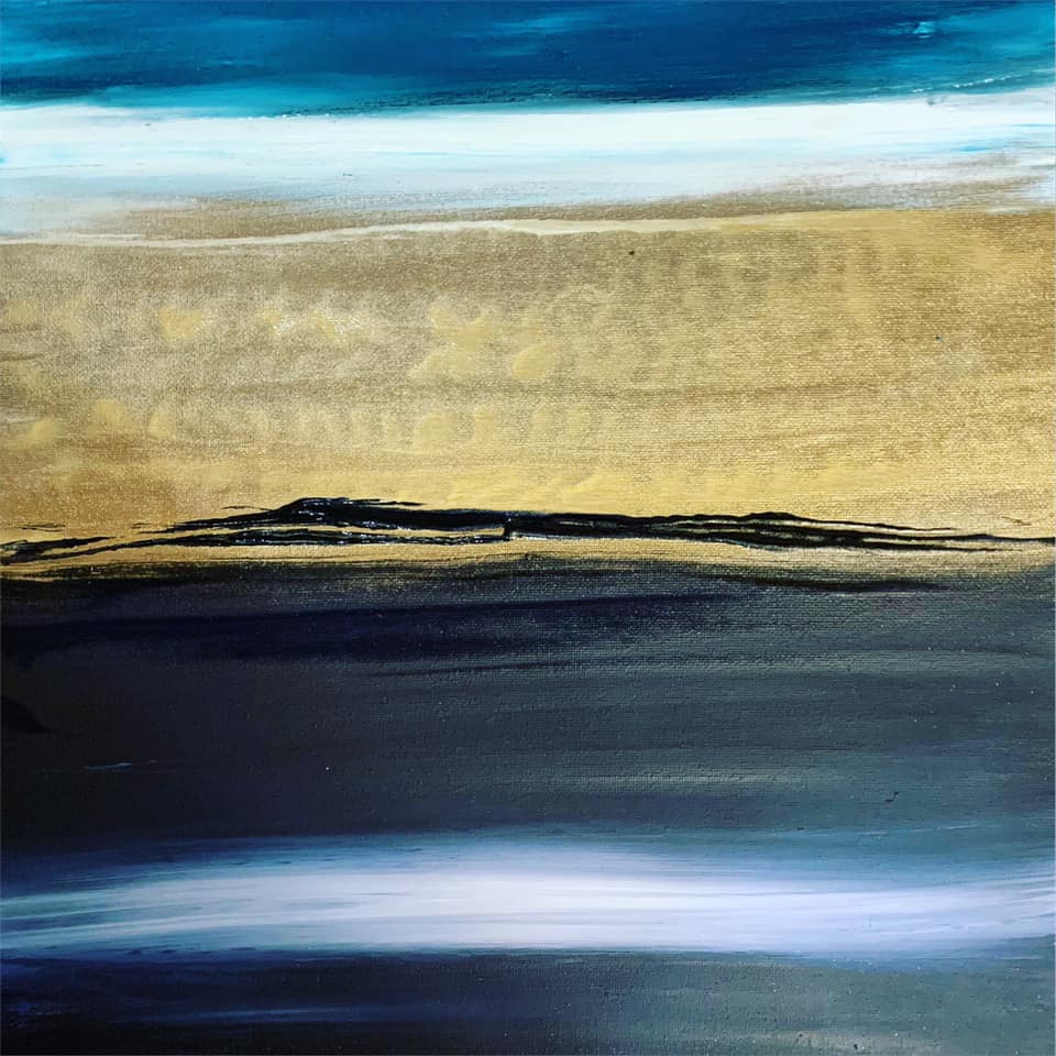 acrylic painting by Candace Brekke